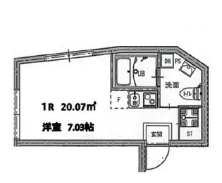 ディアマンテ糀谷【3階】の間取り