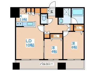 MJsquare KOTONI【2階】の間取り