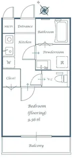 La VOLTE【3階】の間取り