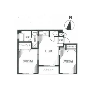 Comfort岡村【4階】の間取り