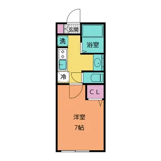 和良比新築アパート【1階】の間取り