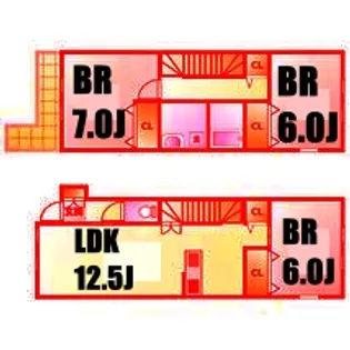 神奈川県横浜市鶴見区寺谷1【一戸建】の間取り