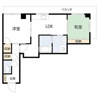 池上ハイム【1階】の間取り