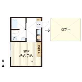 マ・ピエス三田3A【2階】の間取り