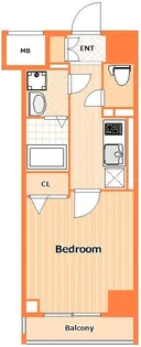 グランヴァン横濱クレストシティ【4階】の間取り