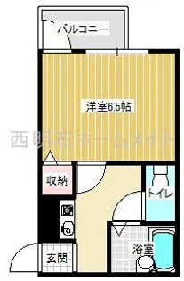 シーサイドマンション【2階】の間取り