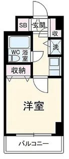 ユーコート東船橋【2階】の間取り
