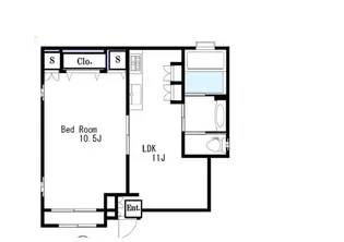 東京都大田区東六郷2【アパート】の間取り