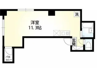 ダイヤモンドレジデンス蓮沼町【8階】の間取り