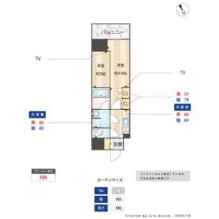 ACP Residence 西巣鴨【2階】の間取り