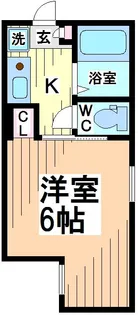 東京都世田谷区大原2【アパート】の間取り