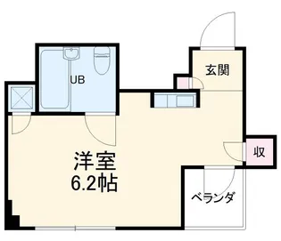 第1アイディール【6階】の間取り
