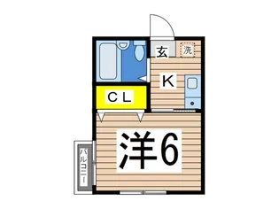 SEASIDE HILL【3階】の間取り