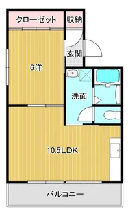 Mansion Sanwa【2階】の間取り