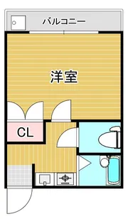 フリーダム2【1階】の間取り