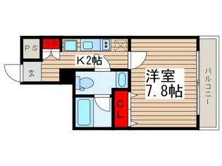 アルテシモカルド【2階】の間取り