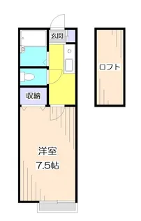 メインシティガーデンスワ【2階】の間取り
