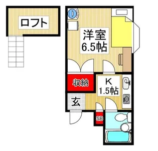 埼玉県さいたま市大宮区吉敷町1【アパート】の間取り