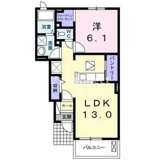 ヴィヴァイオ I【1階】の間取り