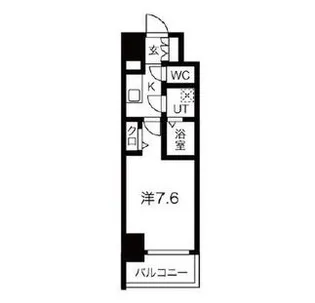 エスリード葵桜通り【5階】の間取り
