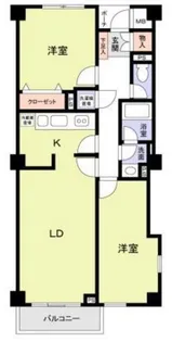 南品川ロイアルハイツ【3階】の間取り
