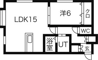 フェリス麻生【2階】の間取り
