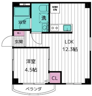 Casa de Tachikawa【3階】の間取り
