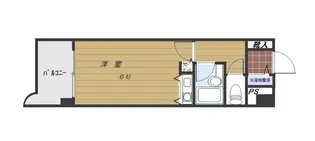 トーカンキャステール加治屋町308号【3階】の間取り
