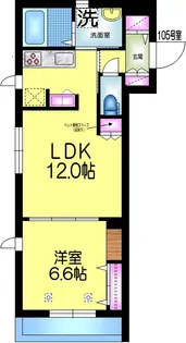 メゾン ド グランペール【1階】の間取り