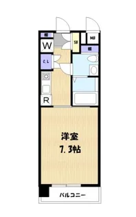 YS上前津【2階】の間取り