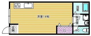 トキワビル【1階】の間取り