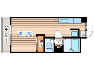 サンハイツ柏木【6階】の間取り