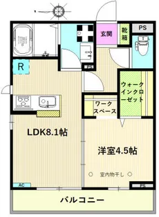 ボン.ヴィーヴル【2階】の間取り