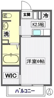 メゾンドエトワールB【2階】の間取り