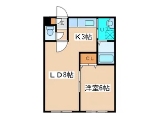 栄通銀座パレス【1階】の間取り
