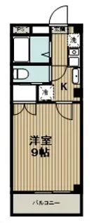 Sコーポ【2階】の間取り