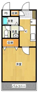 クレセントハイム【3階】の間取り