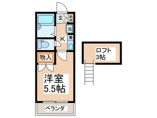 ラ-ク座間【1階】の間取り