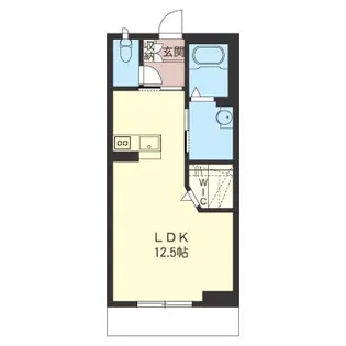 シャーメゾンYOUII【1階】の間取り