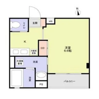 グランエクラ加島【2階】の間取り