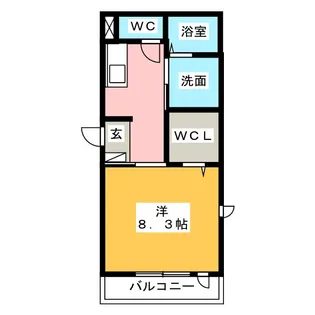 クラッソ【3階】の間取り