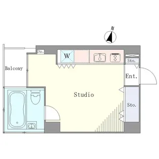 ベルメゾン南麻布grand【4階】の間取り