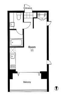 Belle Face 東麻布 Terrasse(ベルファーステラス)【6階】の間取り