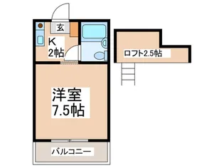アーバン中山【2階】の間取り