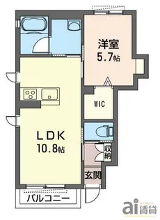 セルリアン【1階】の間取り