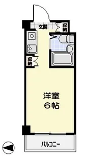カーイング多摩【4階】の間取り