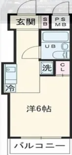 スカイコート用賀【3階】の間取り