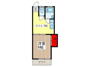 ヒカリコーポ【1階】の間取り