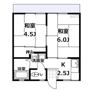 セゾンオーヌキ【2階】の間取り
