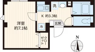 Piara本郷 ピアラホンゴウ【3階】の間取り